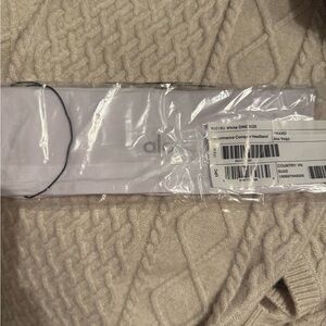 Alo Yoga White Headband